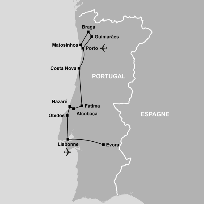 Un voyage à travers le Portugal (Calendrier mural 2024 DIN A4